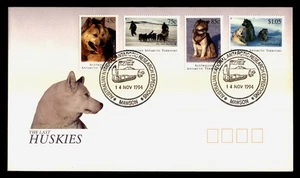 DR WHO 1994 AUSTRALIAN ANTARCTIC TERRITORY FDC HUSKYDOG $1.05 COMBO R16427 - Picture 1 of 2