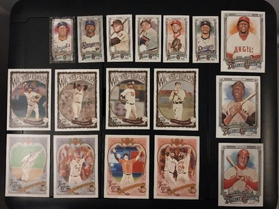Лот из 17 карточек 2025 Allen & Ginter MLB Sweet Victory Wicked Curves Mini SP дебютант - Изображение 1 из 4