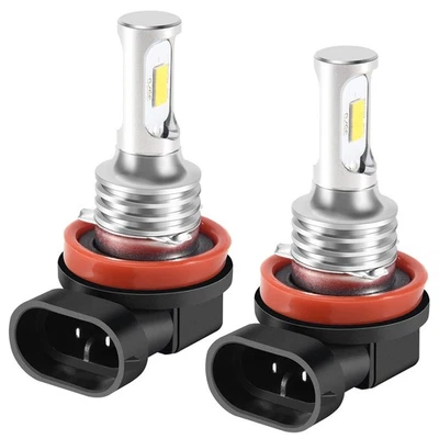 H11 H8 H16 80W 4000LM 3000K Yellow Tech LED Fog Lights Conversion Bulbs Kit S6S6 - Image 1 of 4
