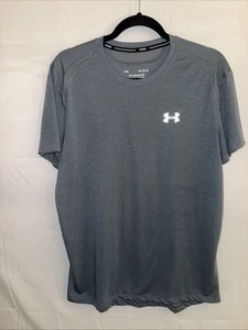 Under Armour The Streaker Tee Laufshirt Herren L Fitted Polyester grau - Bild 1 von 3