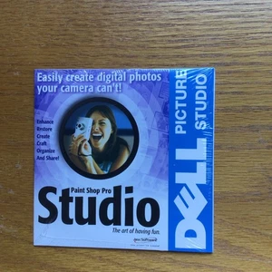PAINT SHOP PRO DELL PICTURE STUDIO NEW FACTORY SEALED - Afbeelding 1 van 2