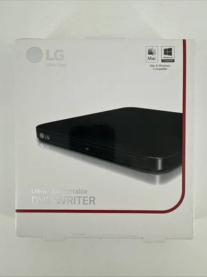 LG Ultra Slim Portable External DVD Writer Model SP880NB80 - Image 1 of 3