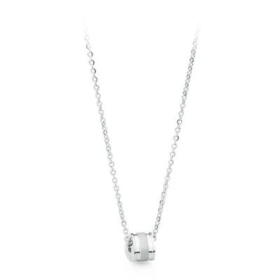 Collana Uomo in Acciaio Sagapo con Ciondolo Lucido e Satinato SAB02 S'agapo - Immagine 1 di 2