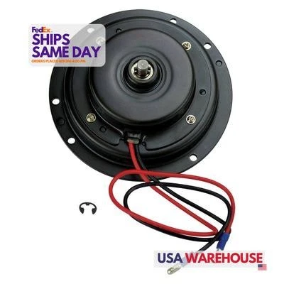 Flex-A-Lite 117774, un motor de ventilador eléctrico de acero negro solo piezas de rendimiento Foto 1 de 4