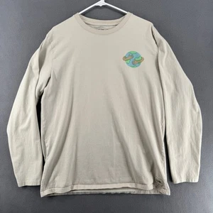 Mountain Hardware Keep Earth Awesome Long Sleeve Graphic T Shirt Mens XL Cream - Picture 1 of 16