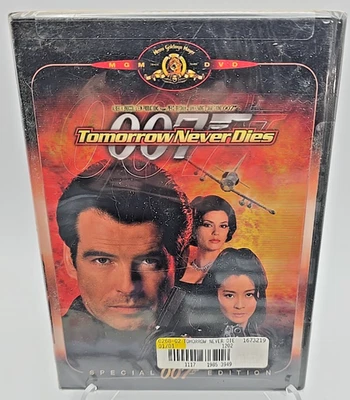 James Bond 007: Tomorrow Never Dies (1997) (Pierce Brosnan) DVD (New/Sealed) - Image 1 of 3