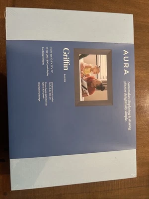 Griffin By Aura 10.1" Digital Frame With Wi-Fi Unlimited Photo Storage  - NEW - Image 1 of 4