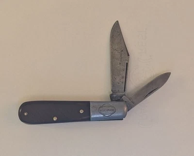 Navaja de bolsillo Belknap Barlow 'Blue Grass' de colección con 2 hojas, #5722 Foto 1 de 4