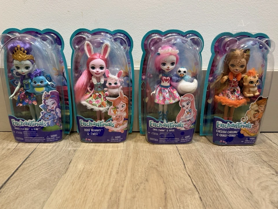 Enchantimals Bree Bunny Doll and Twist Figure Toy Mattel A23