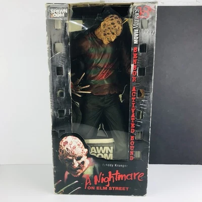 Nightmare FREDDY KRUEGER - 18" Figure w/ Sound - MOVIE MANIACS - McFarlane 2000 - Image 1 of 4