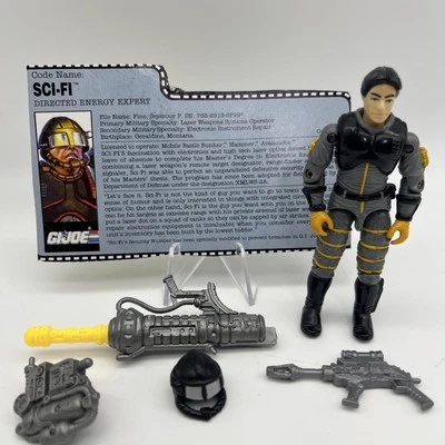 GI JOE CIENCIA FICCIÓN 1991 CASI COMPLETO CON TARJETA SIN DESGASTE DE PINTURA DEBE TENER REVISAR FOTOS Foto 1 de 4