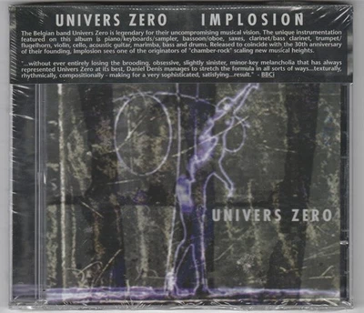 Univers Zero 'implosion' CD NEW ...............FREE POSTAGE FOR UK BUYERS - Image 1 of 4