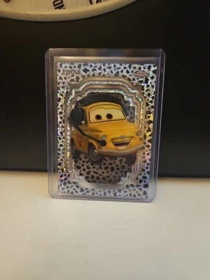 2024 Disney Topps Chrome Luigi #120 Black White Speckle /101 Cars - Image 1 of 2