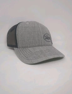 Sombrero de camionero ajustable DaVinci Roofscapes gris azul marino malla bordada para hombre - Imagen 1 de 12