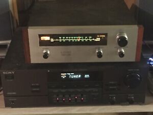 Vintage Pioneer TX-500 AM/FM Stereo Tuner. Works Great!