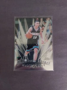 98-99 Topps Chrome Mike Bibby Rookie Rc Champion Spirit Insert #cs4 Grizzlies - Picture 1 of 2