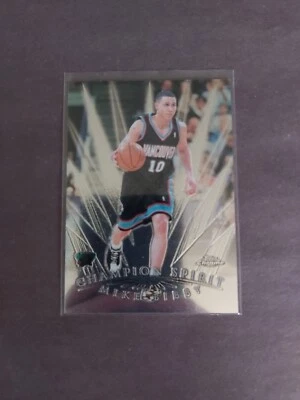 98-99 Topps Chrome Mike Bibby Rookie Rc Champion Spirit Insert #cs4 Grizzlies - Image 1 of 2