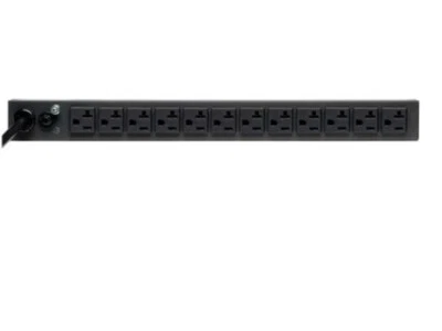Tripp Lite Basic PDU, 20A, 13 Outlets (5-15/20R), 120 V, 5-20P Input PDU1220 - Image 1 of 3