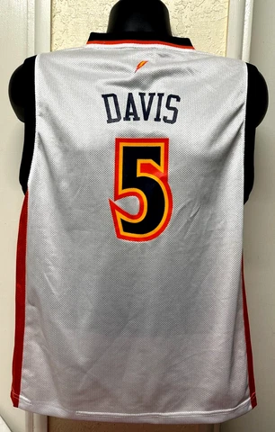 Golden State Warriors #5 Baron Davis Basketball Jersey Youth Sz: L (14-16) -NWOT Cover