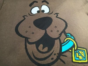 Scooby-Doo Graphic Men's T Shirt XL Brown Hanna Barbara Cartoon Network Retro - Picture 1 of 6