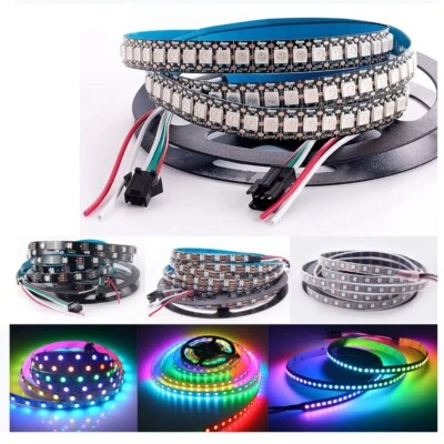WS2811 LED Strip 5050 RGB 150/300LEDs 5M ws2811 IC Individual Addressable DC12V - Image 1 of 4