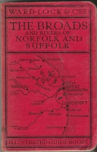 WARD LOCK RED GUIDE - THE BROADS OF NORFOLK & SUFFOLK - 1938/39 - maps and plans - Picture 1 of 1
