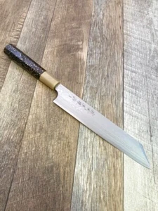 Hideo Kitaoka Aogami Nr. 2 Kiritsuke-Yanagiba Messer 210 mm Wasserbüffel Beschlag - Bild 1 von 4