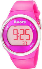 Roots Women's 1R-AT405PI1P Cayley Digital Pink Sport Watch 