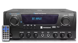 Professional Bluetooth Receiver with USB & SD Card Inputs, 1000 Watts - Picture 1 of 7