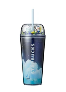 2023 Starbucks Corea estate nascondi gelatina tazza fredda 473 ml 16 oz pista per tumbler - Foto 1 di 9