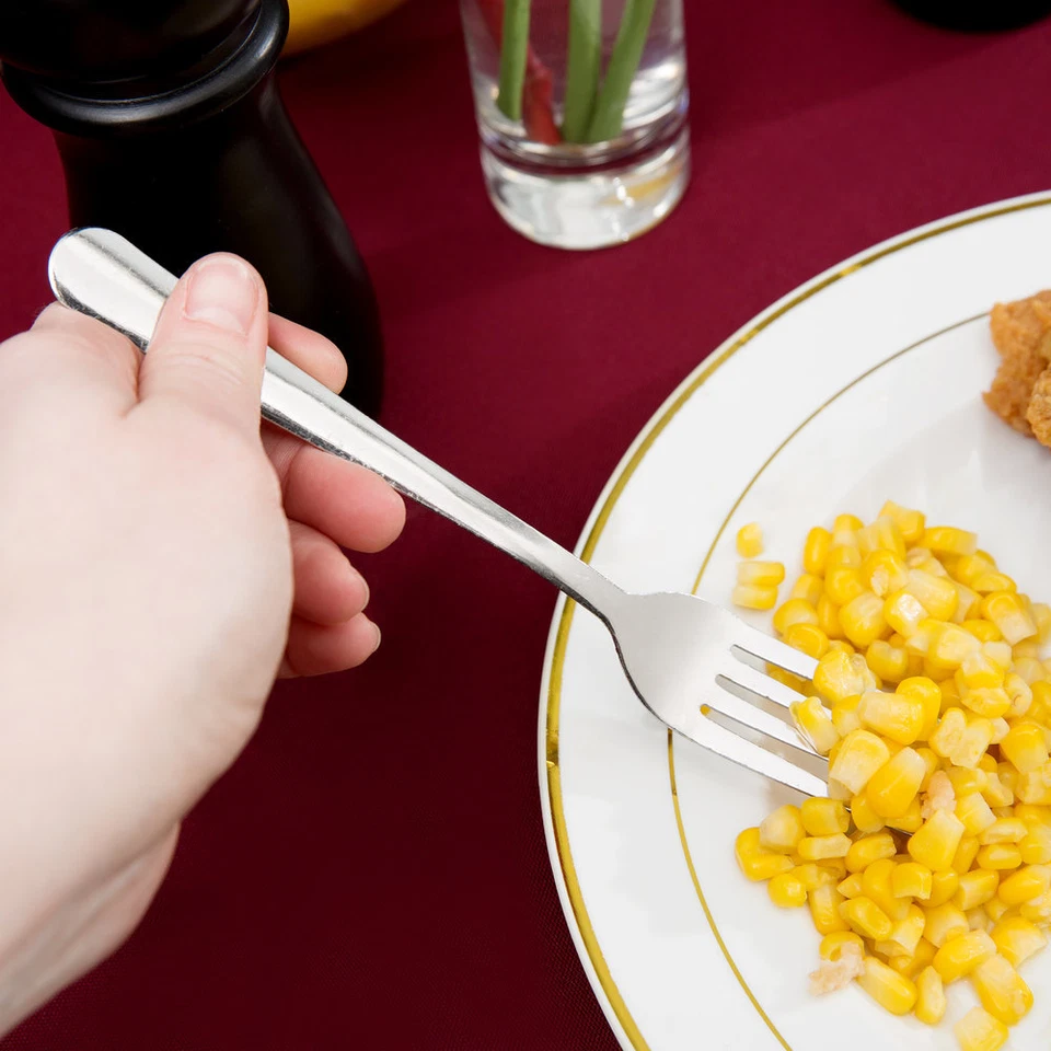 144 Dinner Forks Windsor Flatware 18/0 Stainless Ship US Only