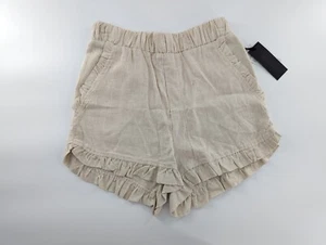 Women High Elastic Waisted Pleated Ruffle Casual Shorts Women Loose Wide Leg... - Picture 1 of 12