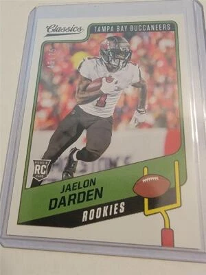 2021 Panini Classics Jaelon Darden Rookie RC #183 Buccaneers #d/75 - Image 1 of 2