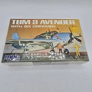 MPC TBM-3 Avenger with Six Crew Airplane Model Kit #2-0109 1/72 Scale SEALED NIB - Picture 1 of 10