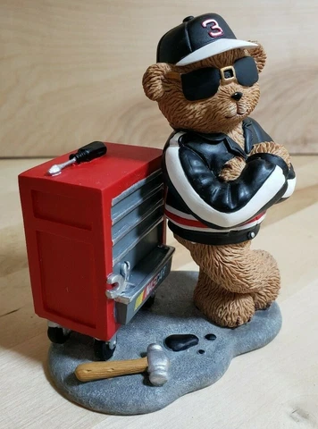 2001 Dale Earnhardt Sr #3 Good Ole Bears Attitude is Everything Figurine COA Cover
