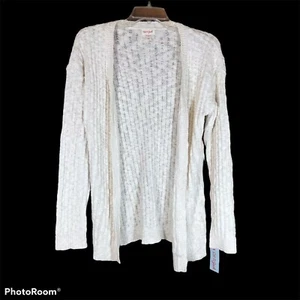 Cat And Jack Girls Size XL 14-16 Sweater Open Front Cardigan Tan New With Tags - Picture 1 of 11