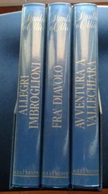 STANLIO E OLLIO 3 VIDEOCASSETTE - EAGLE PRESTIGE COFANETTO VHS ALLEGRI IMBROGLIO - Immagine 1 di 4