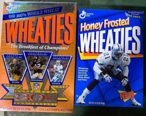 1996 Wheaties Box Super Bowl 30th Anniversary / Deion Sanders - Picture 1 of 5