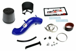 HPS Performance Short Ram Intake w/ Heat Shield Kit Blue Optima 2.4L 11-15 New - Picture 1 of 3