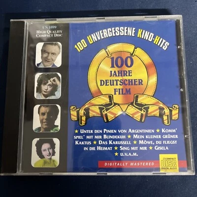 100 Unvergessene Kino-Hits - 100 Jahre Deutscher Film - CD Zustand Sehr Gut @A39 - Bild 1 von 3
