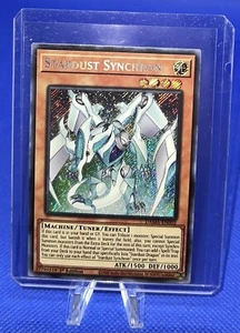 Yugioh Stardust Synchron DAMA-EN002 Secret Rare 1st Edition - Picture 1 of 2