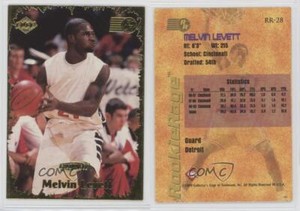 1999 Collector's Edge Rookie Rage Gold Ingot Melvin Levett #RR-28