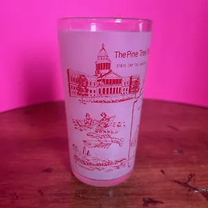 Vaso de recuerdo vintage Hazel Atlas Maine ML - Imagen 1 de 6