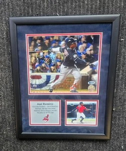 Jose Ramirez Cleveland Guardians Horizontal Framed 8x10 Beckett PICK UP ONLY - Picture 1 of 1
