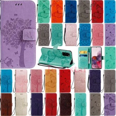 For Samsung S20 FE/S20 Ultra/S10e/S10 Plus Wallet Card Holder Leather Case Cover - Image 1 of 4