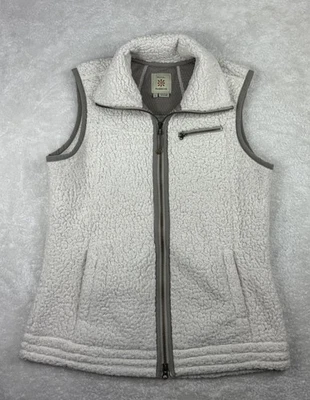 Chaleco polar Royal Robbins para mujer grande Sherpa cremallera completa chaleco tostado Foto 1 de 4