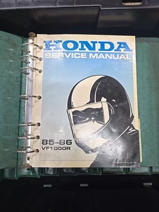 1985 Honda VF1000R Motorcycle Shop Service Repair Manual - Bild 1 von 2