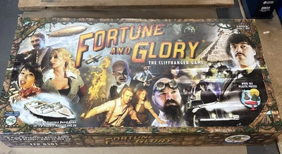 Flying Frog Boardgame Fortune and Glory The Cliffhanger Game Boxed Fair/VG - Image 1 of 3