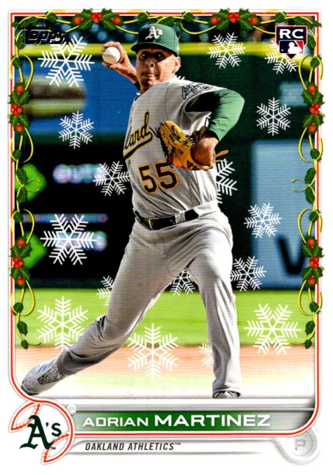 2022 Topps Adrian Martinez Rookie Oakland Athletics #USC99 - Image 1 of 2