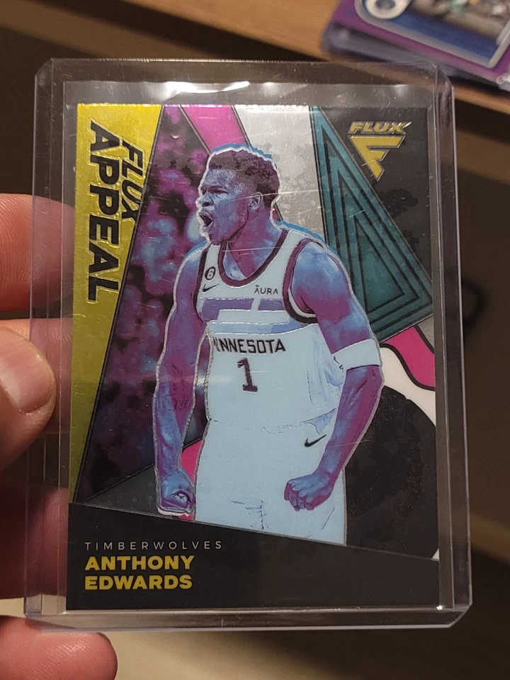 2022-23 Panini Flux - Flux Appeal Anthony Edwards #19 - Image 1 of 2